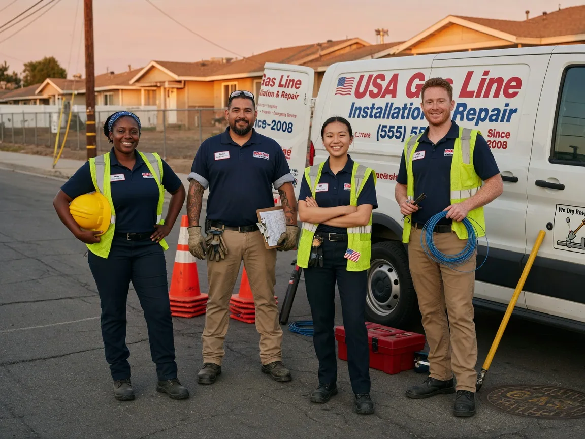 Gas Line Installation company in Potter, WI